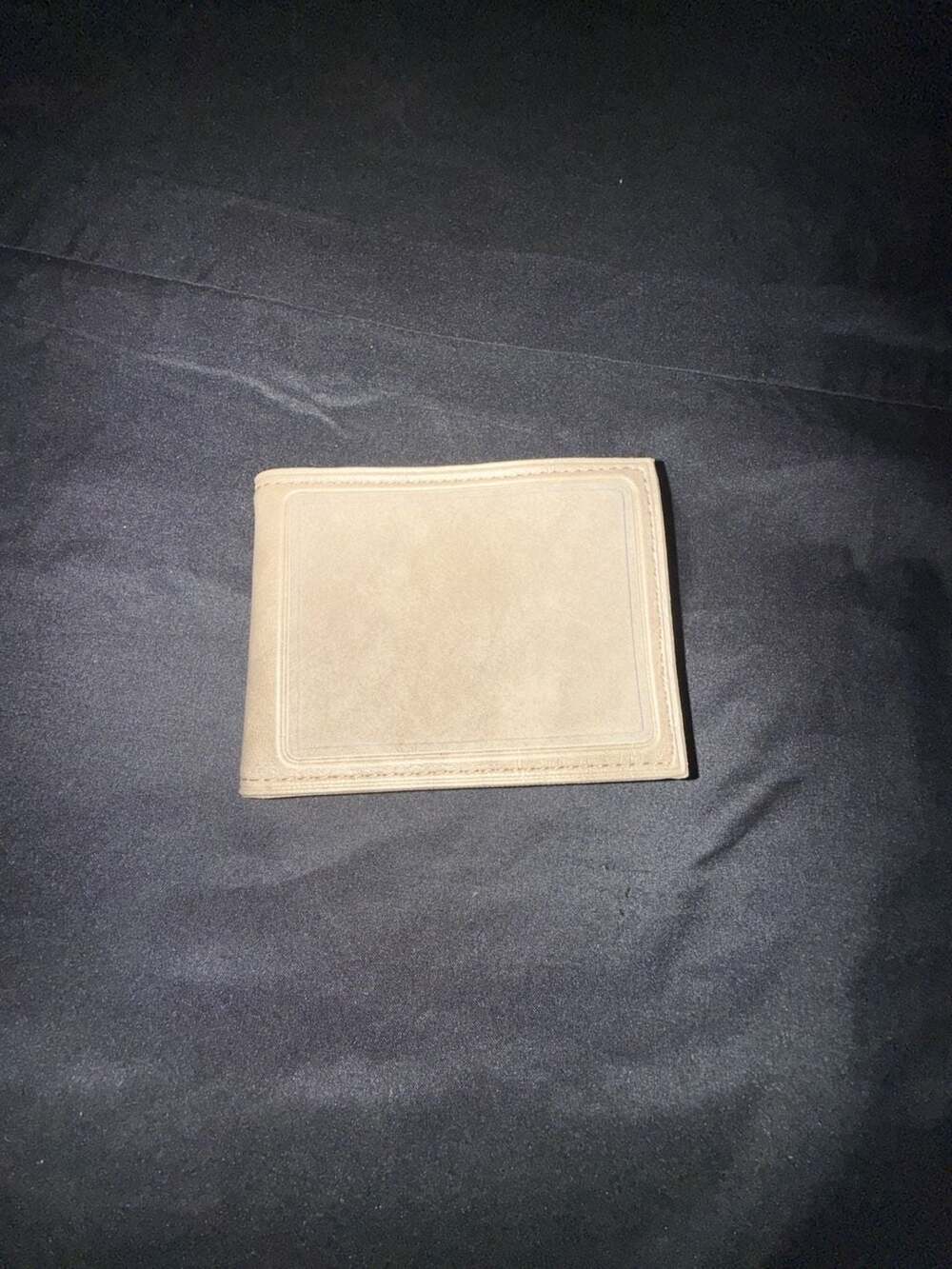 Vintage Vitronic Bi-Fold Pick-PocketProof Suede Wallet